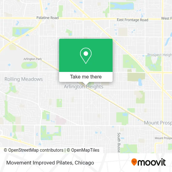 Movement Improved Pilates map
