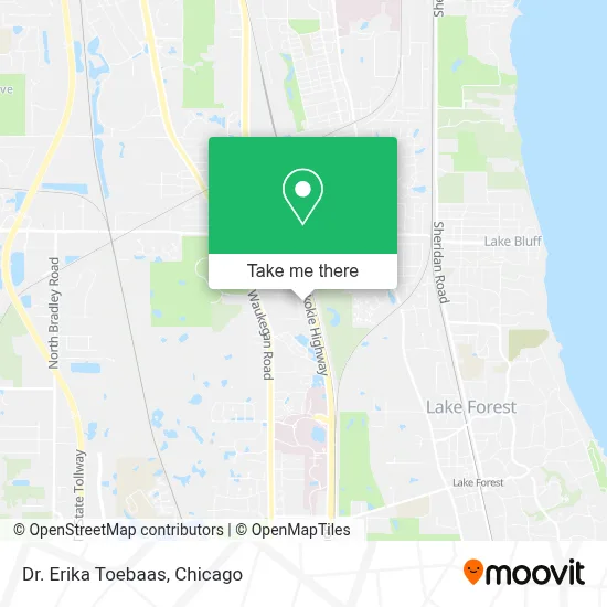 Dr. Erika Toebaas map