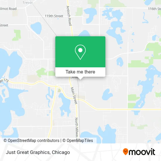 Just Great Graphics map