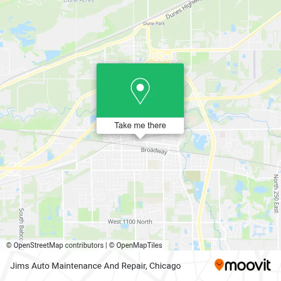 Jims Auto Maintenance And Repair map
