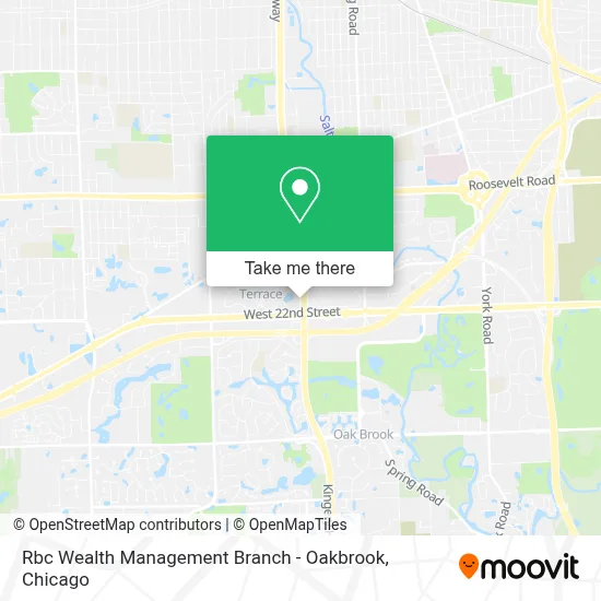 Rbc Wealth Management Branch - Oakbrook map