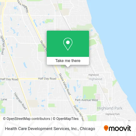 Health Care Development Services, Inc. map