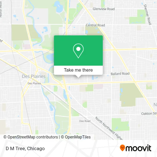 D M Tree map