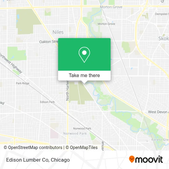 Edison Lumber Co map