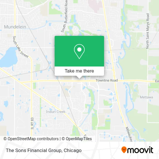 The Sons Financial Group map