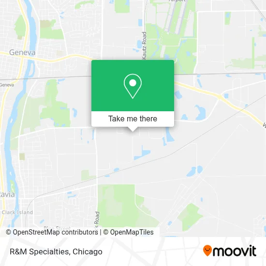R&M Specialties map
