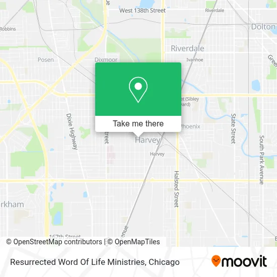 Resurrected Word Of Life Ministries map