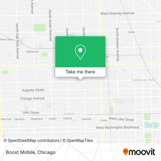 Boost Mobile map