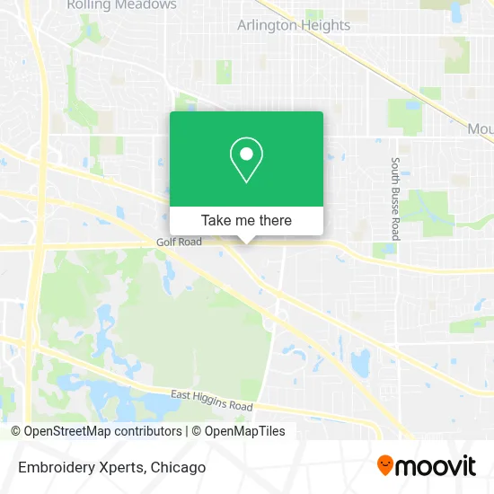 Embroidery Xperts map