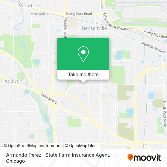 Armando Perez - State Farm Insurance Agent map
