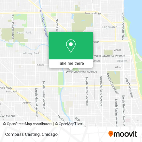 Compass Casting map