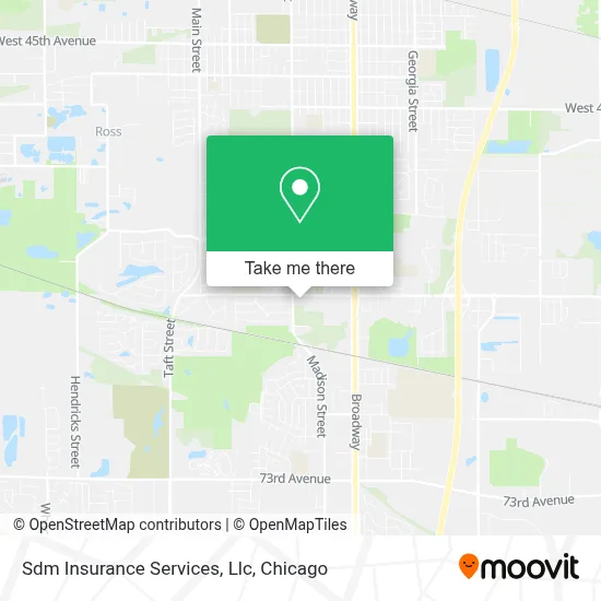 Sdm Insurance Services, Llc map