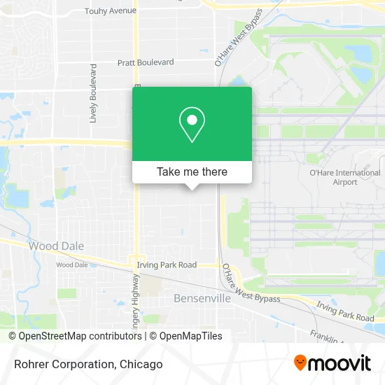 Rohrer Corporation map