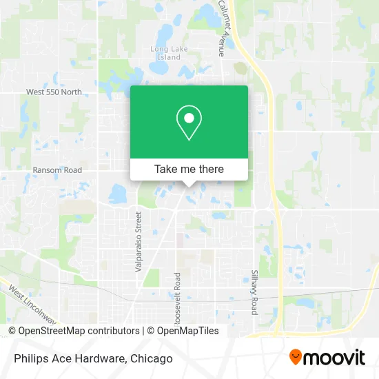 Philips Ace Hardware map