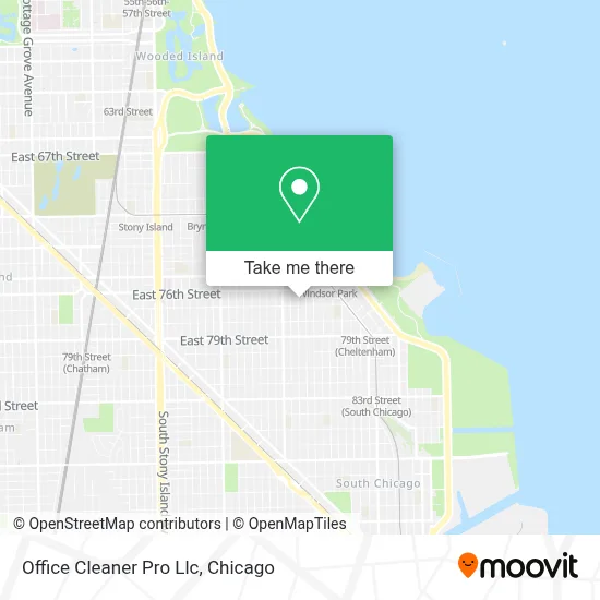 Office Cleaner Pro Llc map