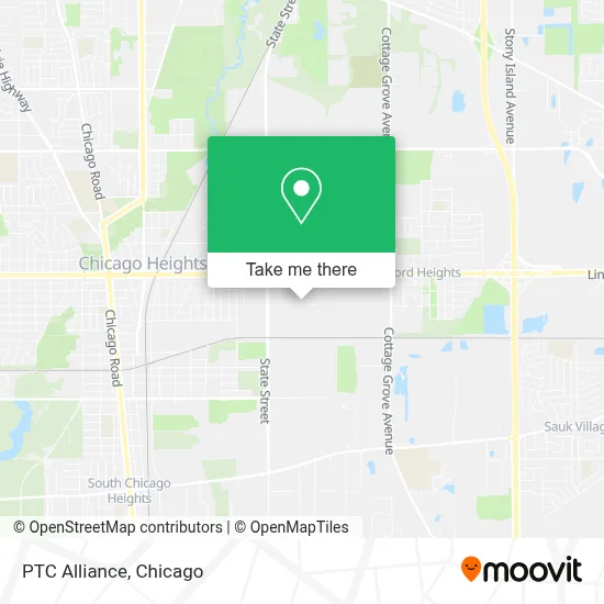 PTC Alliance map