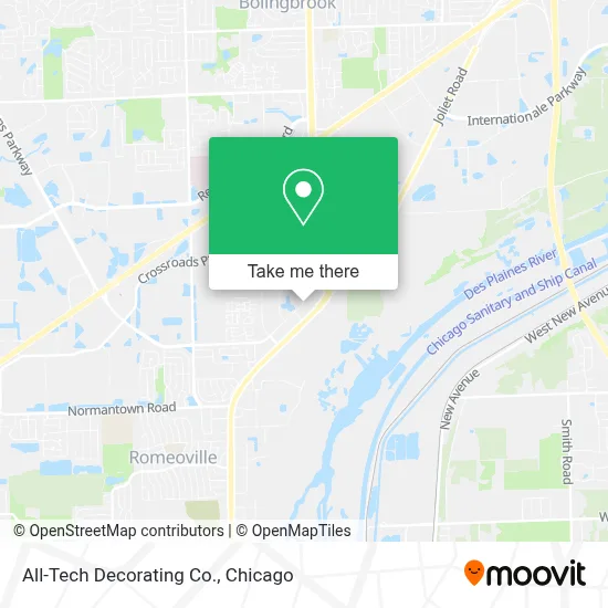 All-Tech Decorating Co. map