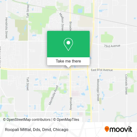 Roopali Mittal, Dds, Dmd map