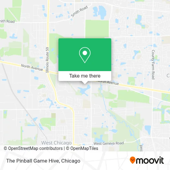 The Pinball Game Hive map