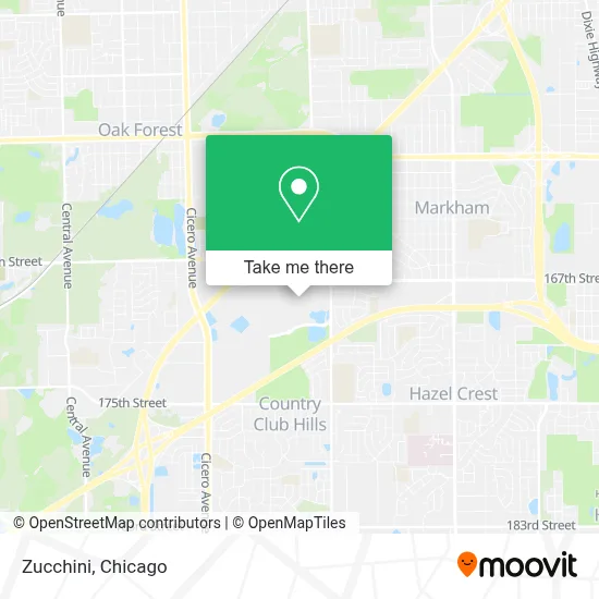 Zucchini map