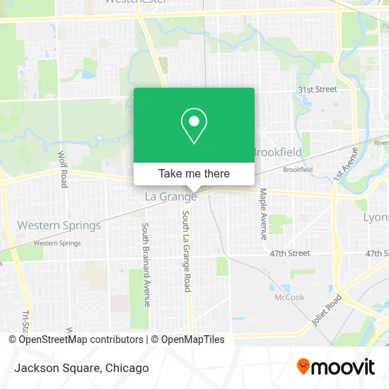 Jackson Square map