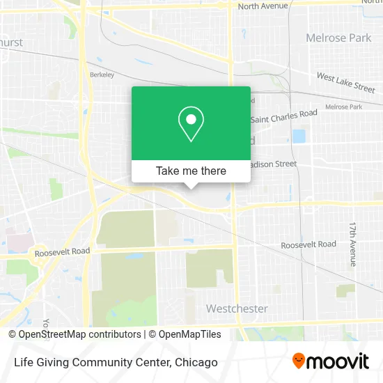 Life Giving Community Center map