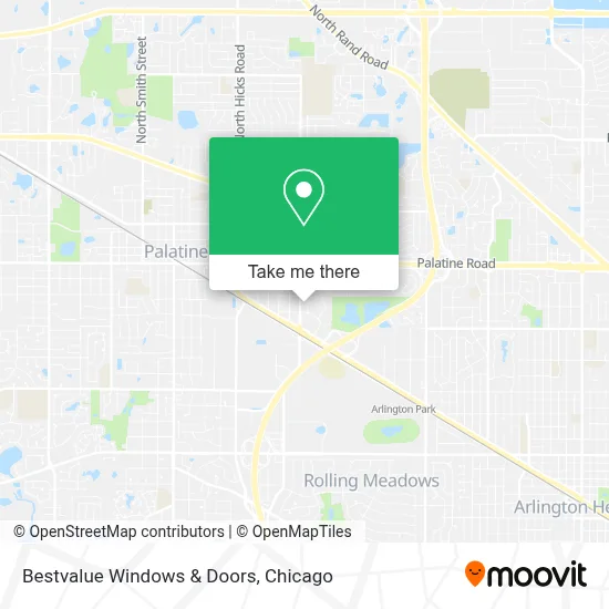 Bestvalue Windows & Doors map