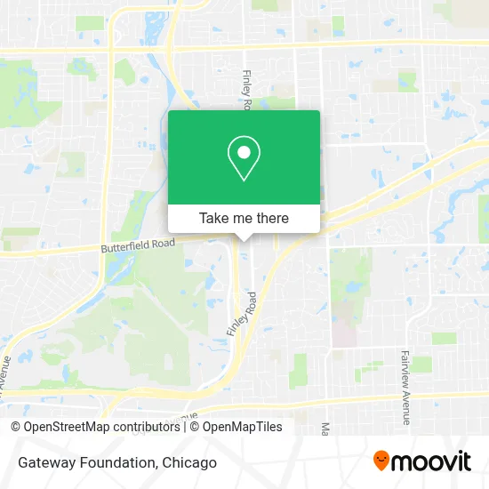 Gateway Foundation map
