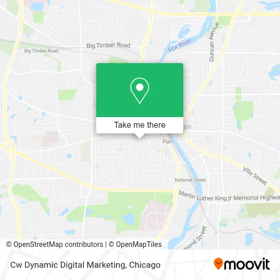 Cw Dynamic Digital Marketing map