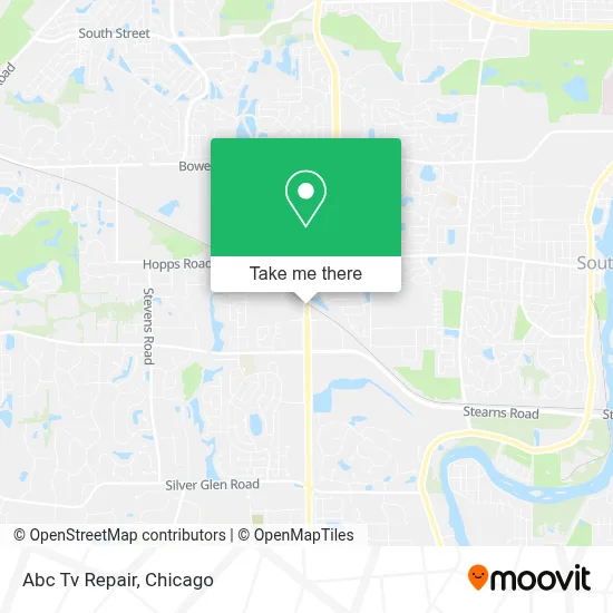 Abc Tv Repair map