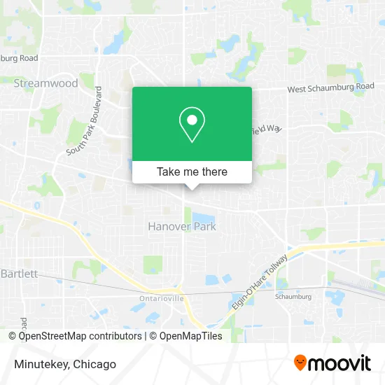 Minutekey map