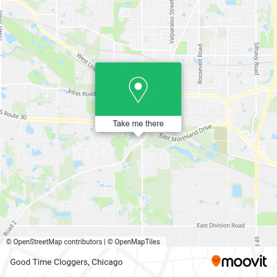 Good Time Cloggers map
