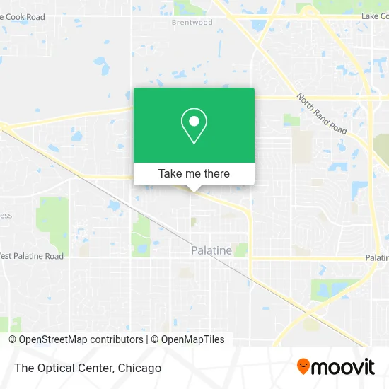 The Optical Center map