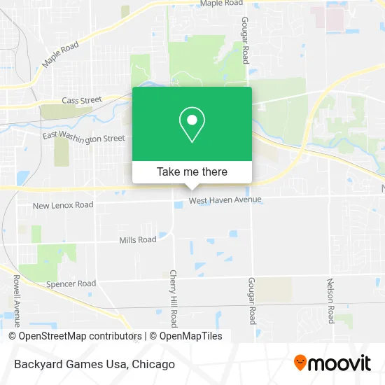 Backyard Games Usa map