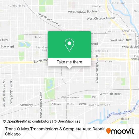 Trans-O-Mex Transmissions & Complete Auto Repair map