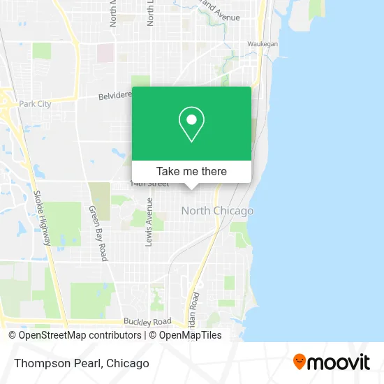Thompson Pearl map