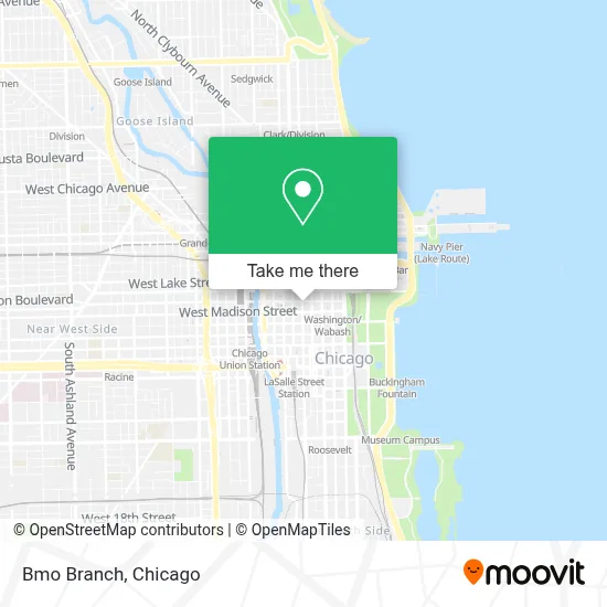 Bmo  Branch map