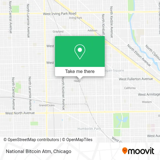 National Bitcoin Atm map