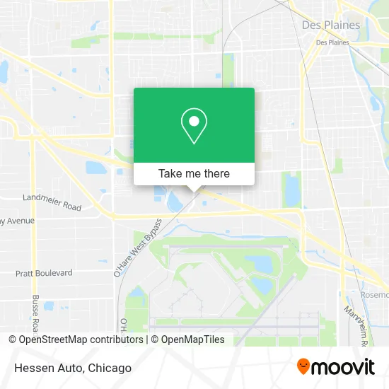 Hessen Auto map