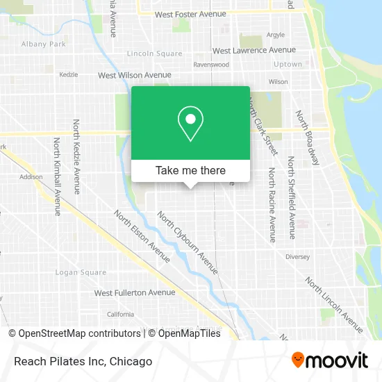 Reach Pilates Inc map
