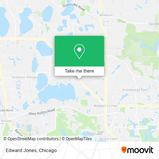 Edward Jones map