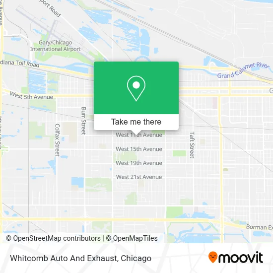 Whitcomb Auto And Exhaust map