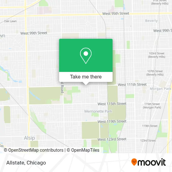 Allstate map
