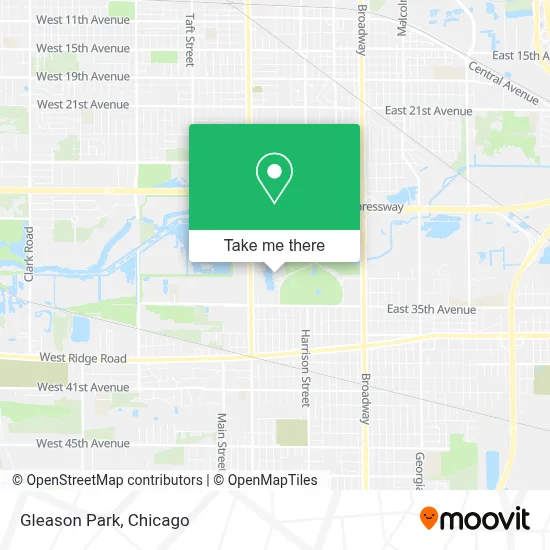 Gleason Park map