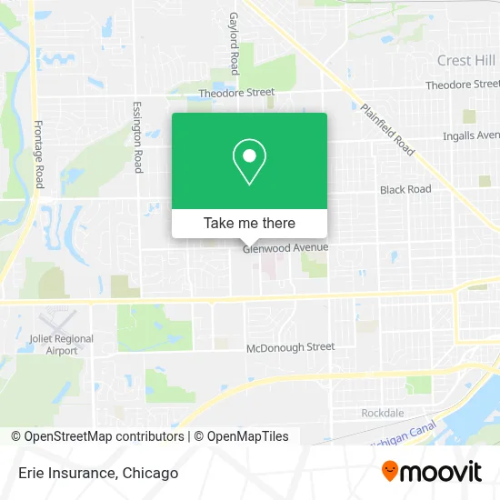 Erie Insurance map