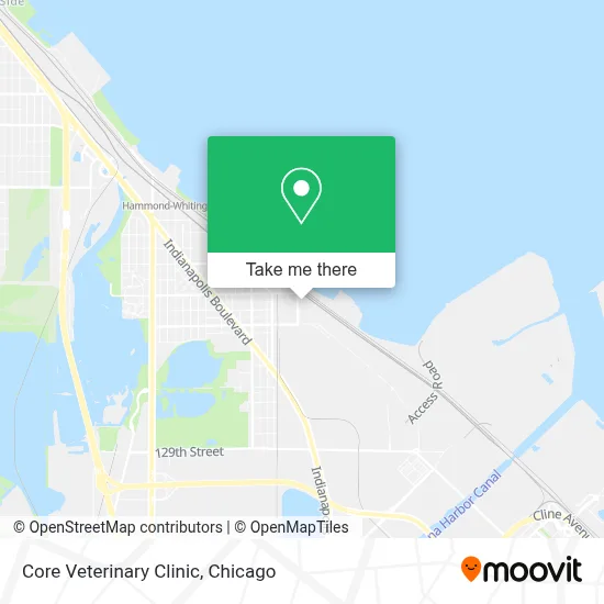 Core Veterinary Clinic map