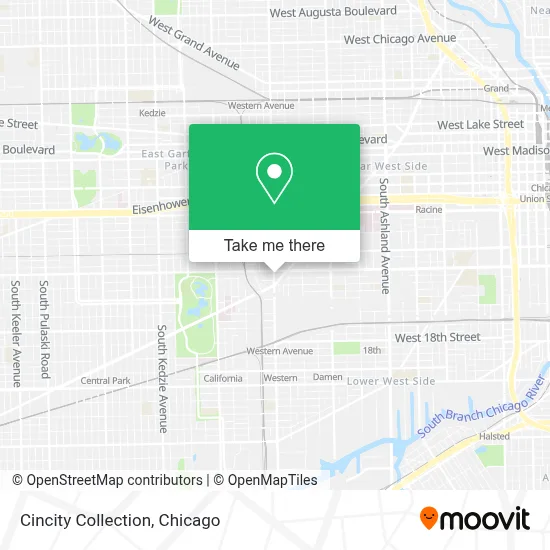 Cincity Collection map