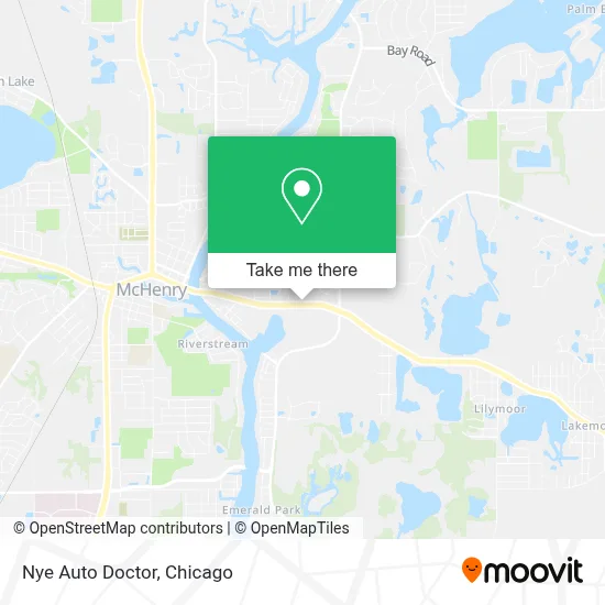 Nye Auto Doctor map