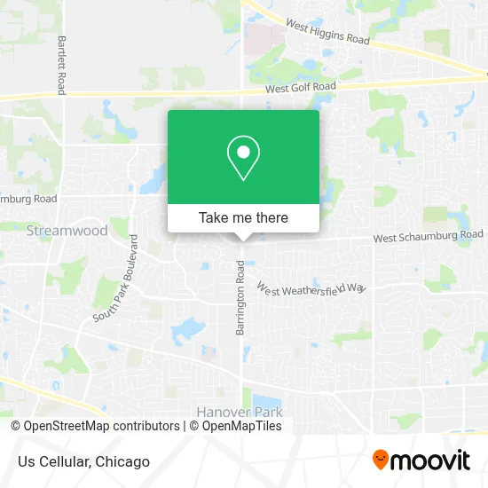 Us Cellular map