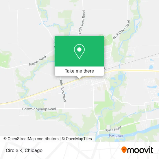 Circle K map